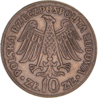 Poland, Pair of 10 Zlotych Very Fine_rev