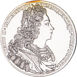 Russia, Peter II 1730 Memorial Rouble Piedfort Silver Proof Patina_obv