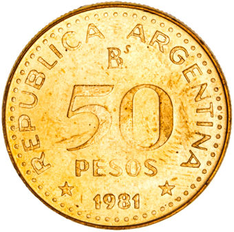 Argentina, San Martin 50 Pesos_rev