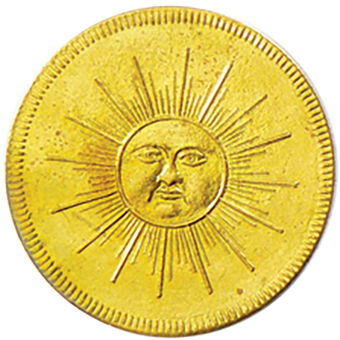Germany, Panhard-Levassor Brass Token_rev