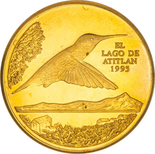 Guatemala, 1 Quetzal Proof No Spotting_obv