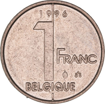Belgium_1_Franc_1996_rev