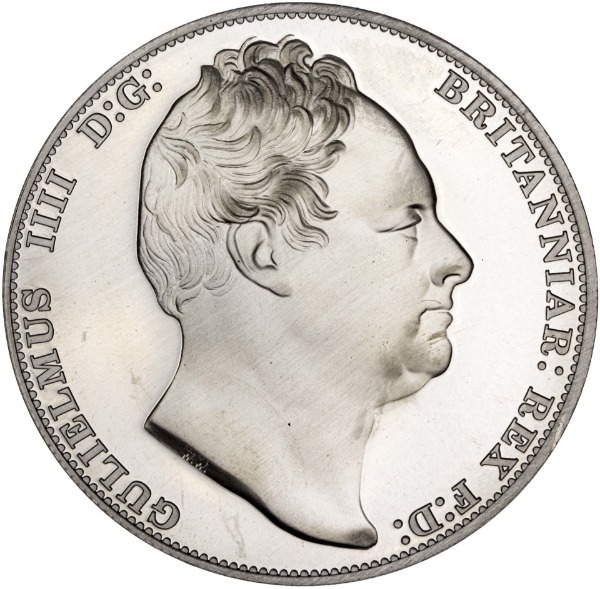 Ireland, George IV, Patina Pewter 1830 Proof_obv