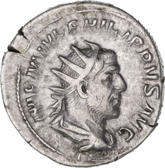 Philip I ‘the Arab’ Antoninianus Very Fine_obv
