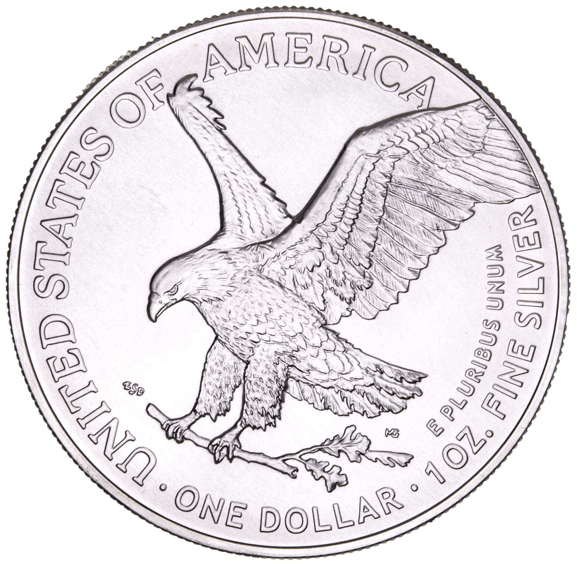 United States of America, Silver Eagle 2023 Brilliant Unc