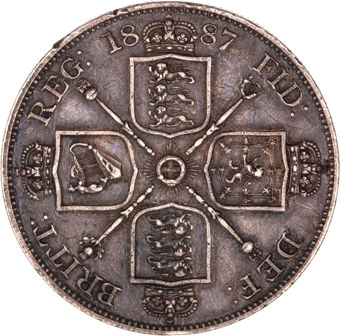 1887_Victoria_Double_Florin_About_Extremely_Fine_rev