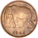 Belgian Congo, 1 Franc Elephant Very Fine_rev