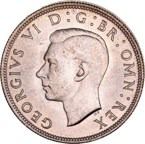 George VI_Halfcrown_1946_Choice_Unc_obv