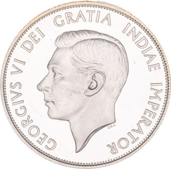 Jersey_George VI_Double_Florin_Silver_obv 