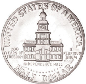 USA_1976 Half Dollar Kennedy Proof_Rev
