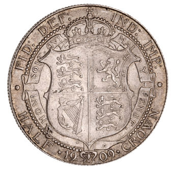 Edward VII_Halfcrown_1909_Extremely_Fine_rev