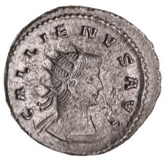Gallienus. A.D. 253-268. Antioch - A.D. 265. Billon Ant. VENRI VICTRICI_obv