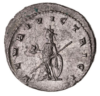 Gallienus. A.D. 253-268. Antioch - A.D. 265. Billon Ant. VENRI VICTRICI_rev