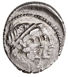 Roman Republic. 88 B.C. - C. Marcius Censorinus., Rome. AR Denarius. XXXII_obv