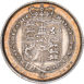 George IV, Sixpence (Laureate Head, Second Shield) 1825 Good Extremely Fine_rev