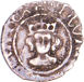 Edward IV, Halfpenny (1471-83) 2nd Reign London Mint_obv