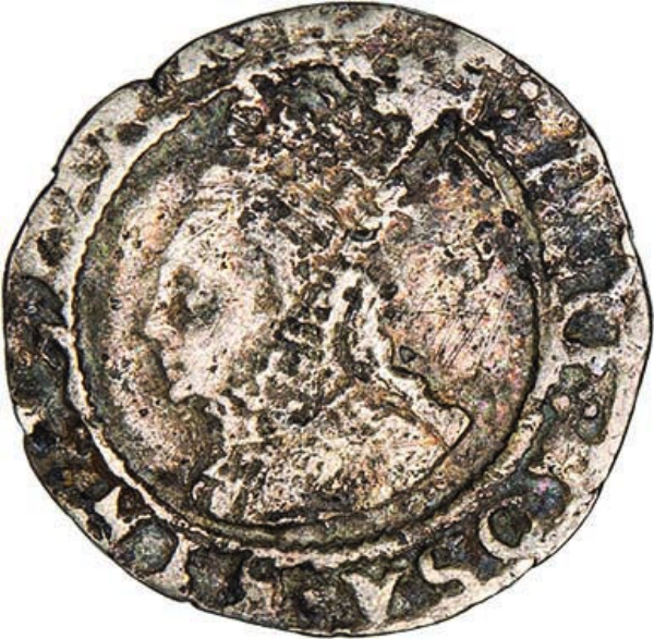 Elizabeth I_Penny_Fine_obv