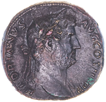 Hadrian. A.D. 117-138. Rome - A.D. 138. Æ Sestertius, Rev. Diana S-C_obv