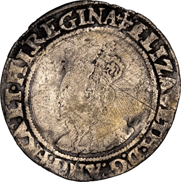 Elizabeth I, Shilling Fair_obv