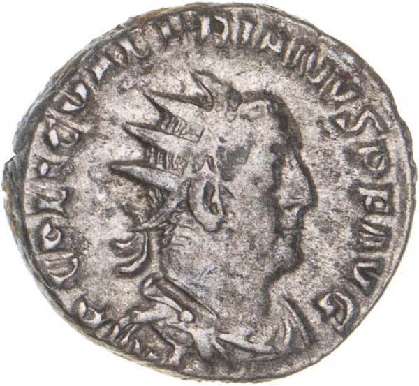 Valerian (A.D. 253-260), Silver Antoninianus Very Fine_obv