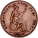 Victoria Young Head Copper Penny (1854 and 1858) Extremely Fine_rev