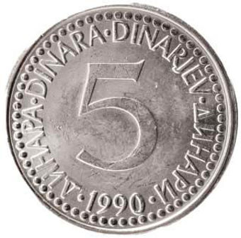 Yugoslavia_5_Dinara