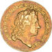 George I, Gold Guinea, 1715, Second Laureate Head. Very Fine_obv