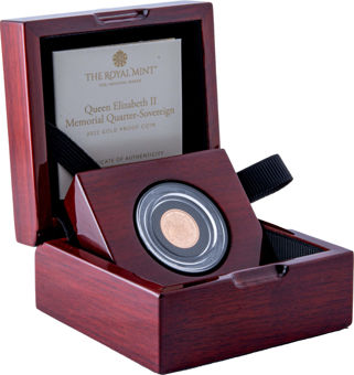 Charles III, 2022 Quarter Sovereign Memorial Proof_package