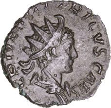Bronze Antoninianus from the Normanby Hoard Very Fine_obv