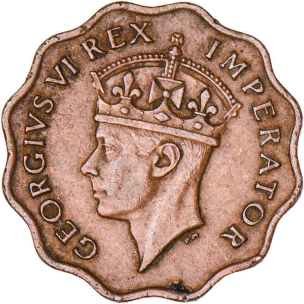 Cyprus, George VI, 1 piastre 1942 Very Fine_obv