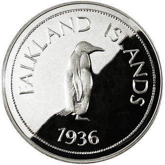 Edward VIII, Falklands Cuppro-Nickel_rev