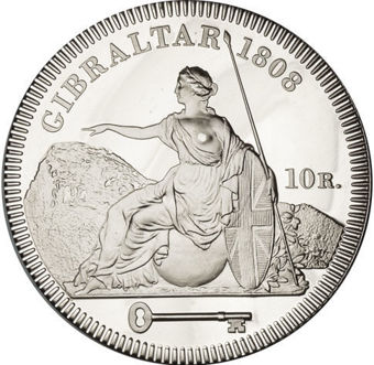 George III, Gibraltar Patina Pewter_rev