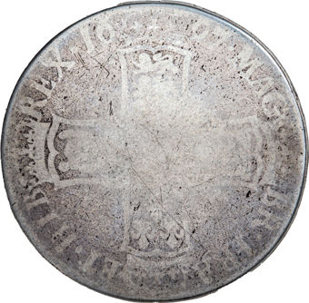 William III, Halfcrown Fair_rev