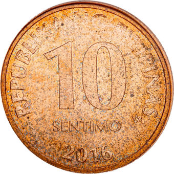Philipines, 10 Centimos_obv