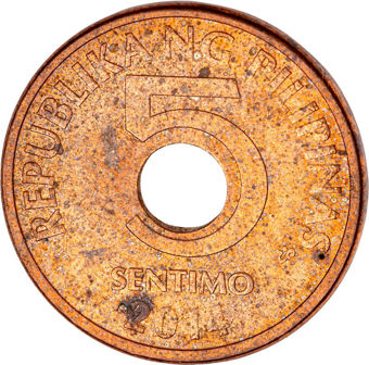 Philipines, 5 Centimos_obv