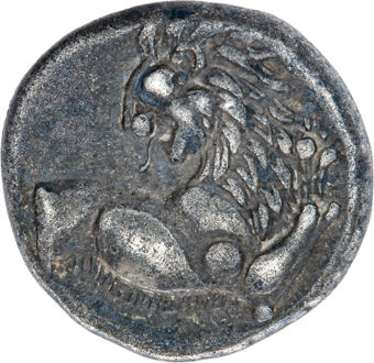 Thrace, Cherronesos. Ca. 386-338 B.C., AR Hemidrachm._obv