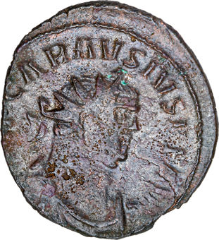 Romano-British Empire. Carausius. A.D. 286-293., London - A.D. 291. Æ Antoninianus. PROVIDENT AVG_obv