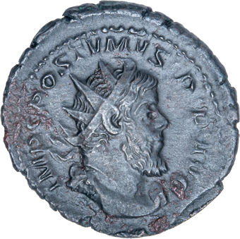 Gallic Empire. Postumus. A.D. 260-269., Cologne - A.D. 260-265. Billon Antoninianus_obv