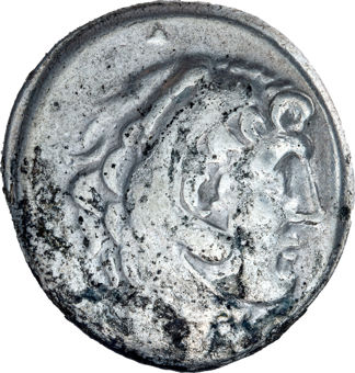 Alexander the Great. 336-323 B.C., Struck by Ptolemies in 3rd Century B.C. AR Tetradrachm_obv