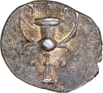 Calabria, Tarentum. Ca. 280-228 B.C. AR Obol_obv