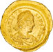 Anastasius I. A.D. 491-518. Constantinople. AV Tremissis_obv