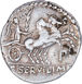 Roman Republic. 100 B.C. - P. Servilius Rullus. Rome. AR Denarius_rev