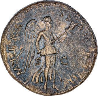 Antoninus Pius. A.D. 138-161. Rome - A.D. 144. Æ Sestertius_rev