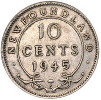 Canada, Newfoundland, George V 10c_rev