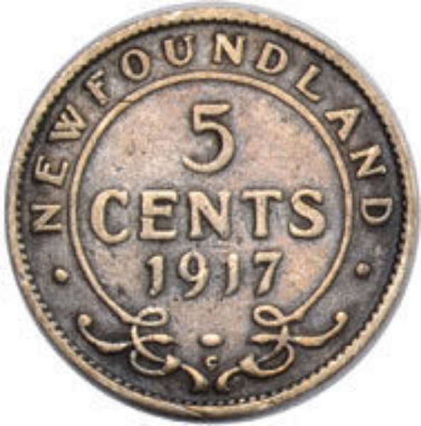 Canada, Newfoundland, George V 5c