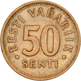 Estonia, 50 Senti_rev
