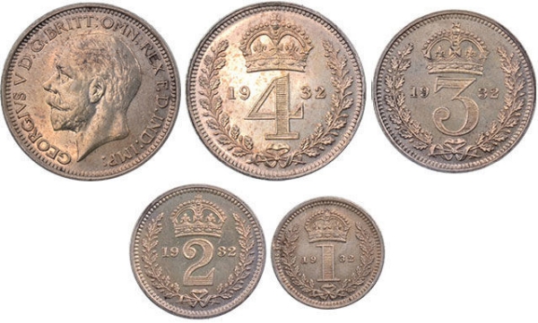 George V_Maundy_Set_Unc