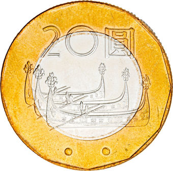 Taiwan, 20 Dollars (Mona Rudao) 2001 Brilliant Unc_rev