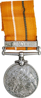 Indian Sainya Seva Medal with Clasp_whole_front