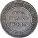 Union Copper Company One Penny Token 1812 Very Fine_rev